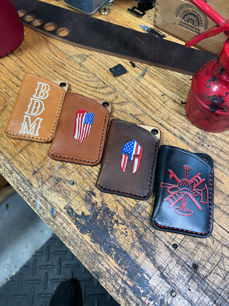 Leather Minimalist Card Wallet
