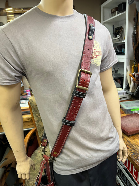 Horween "Football Leather " Radio Strap Set / LIMITED / Only 2 Available