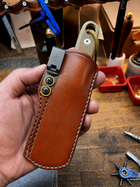 Fixed Blade Pocket Sheath (Small) CCC Side Clip
