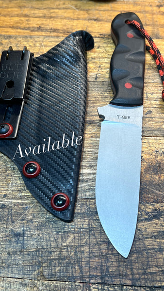 Camp Knife / AEB-L Stainless/ Black G10