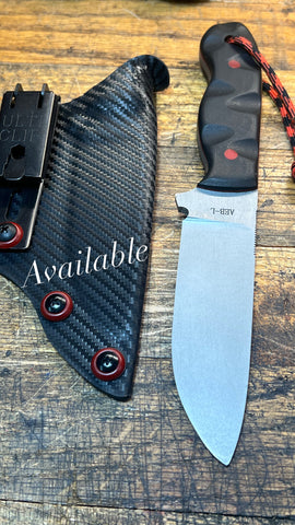 Camp Knife / AEB-L Stainless/ Black G10