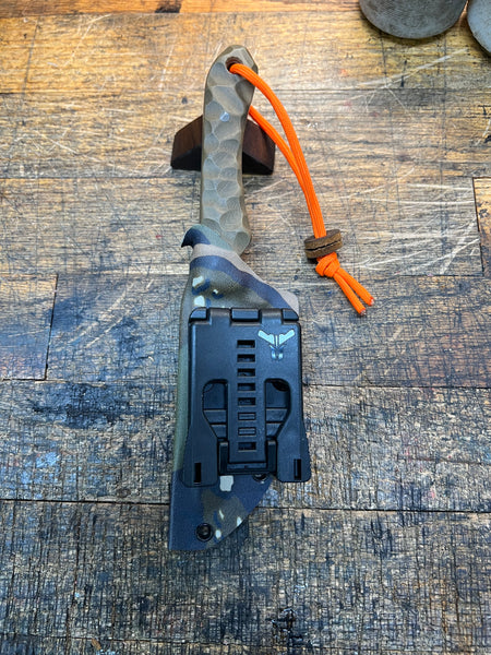 Camp /EDC Fixed Blade Knife “ Tan Earth” Nitro V