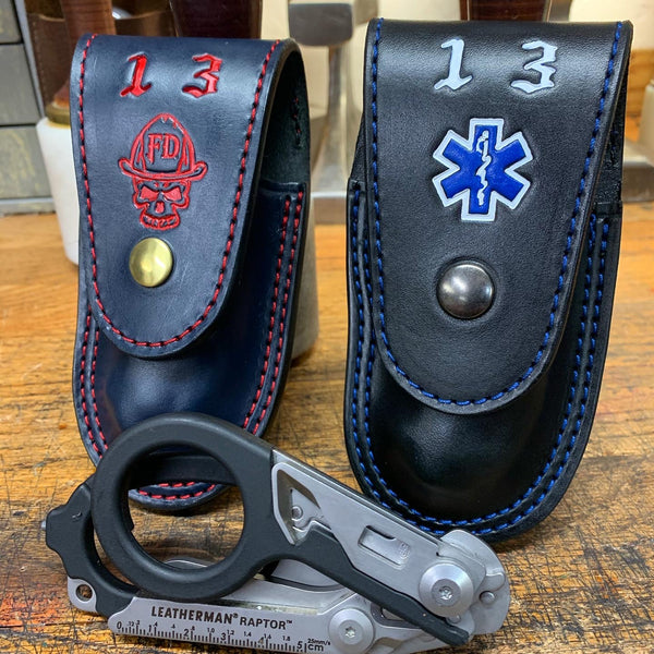 Leatherman Raptor Case with Flap Retention / Leather Lined