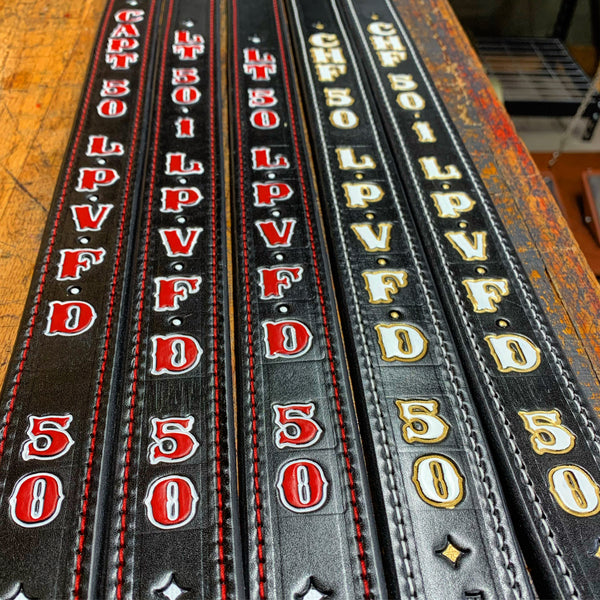 Leather Radio Strap Set Builder (NO Inside Lining)