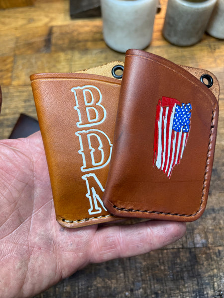 Leather Minimalist Card Wallet