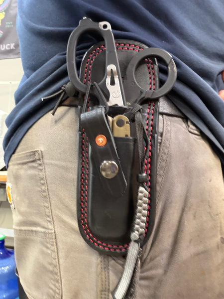 EMS Raptor Shear / Multi Tool Custom Combo Leather Sheath