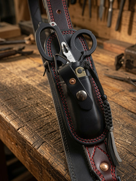 EMS Raptor Shear / Multi Tool Custom Combo Leather Sheath