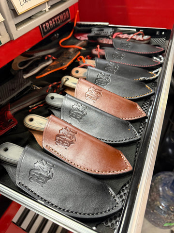 Leather Knife Sheath Design and Construction