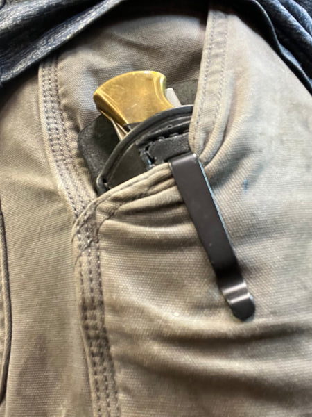 Folding Knife / Multitool Pocket Sheath with Clip