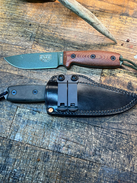"Midnight Rider"" Fixed Blade SCOUT Carry Sheath / Medium