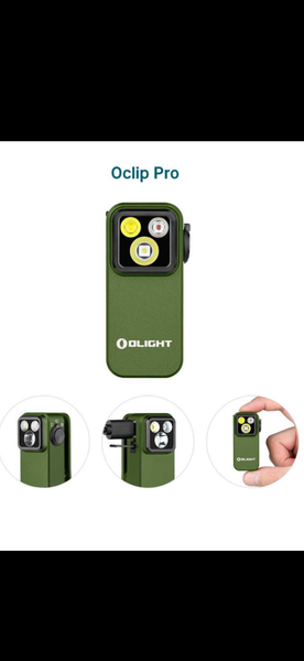 Olight Oclip Pro Multifunctional EDC Clip Flashlight
