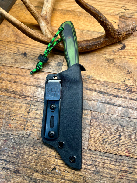 EDC / Hunter Knife ( Green & Black)