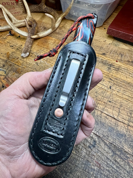 Fixed Blade Pocket Sheath (Small with Slim Clip)