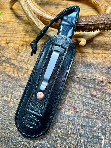 Fixed Blade Pocket Sheath (Small with Slim Clip)