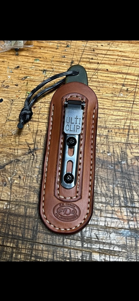 Fixed Blade Pocket Sheath (Small with Ulticlip)