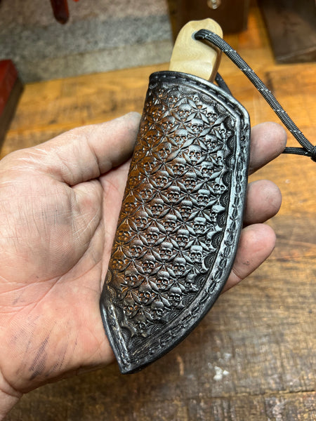 Leather Knife Sheath Design and Construction
