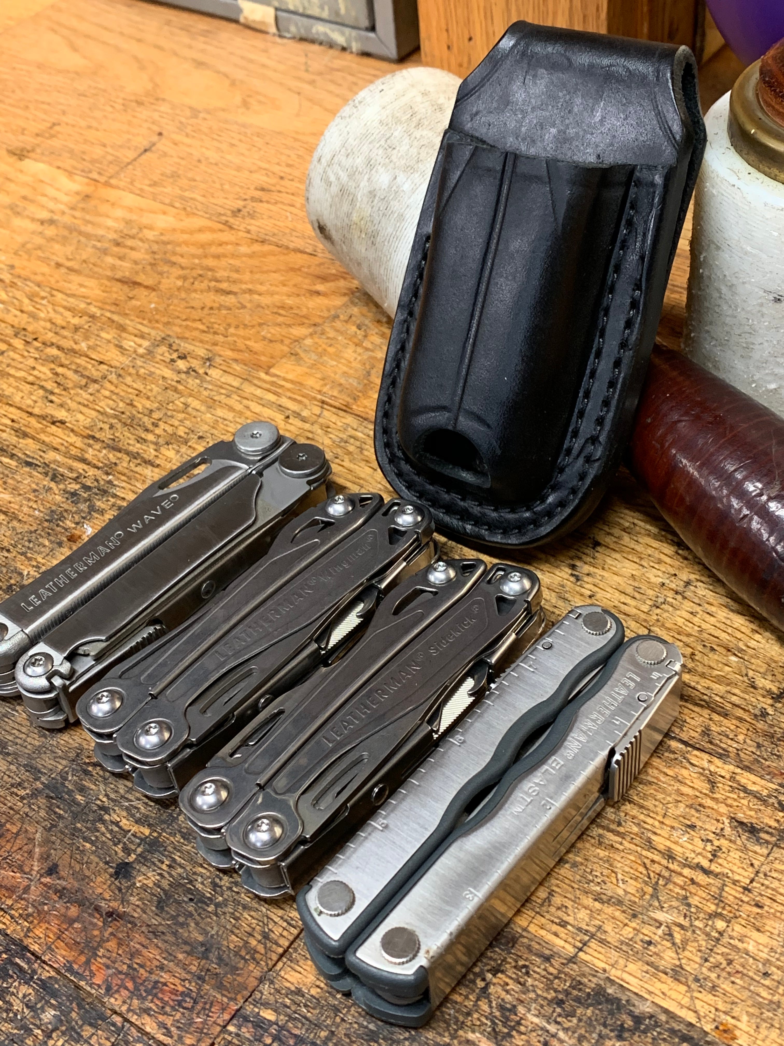 Multi Tool Custom Leather Case - F.D. Leatherworks
