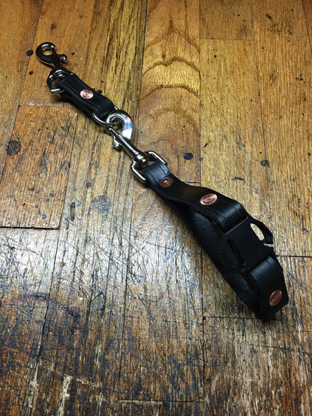 Quick Release Leather Glove Strap / Utility Strap with Matching Extensions