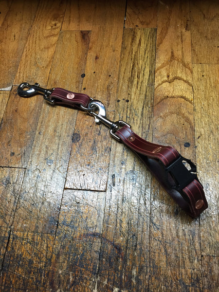 Quick Release Leather Glove Strap / Utility Strap with Matching Extensions