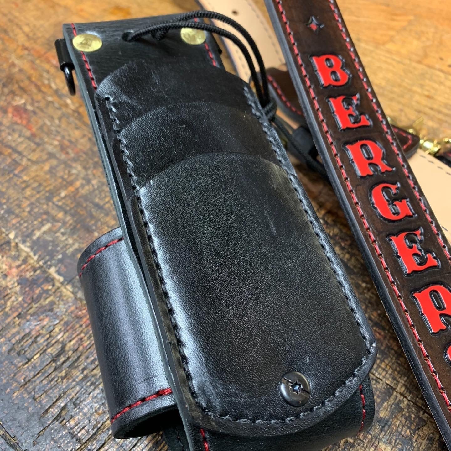 2 or 3 Pocket Utility Sleeve - F.D. Leatherworks