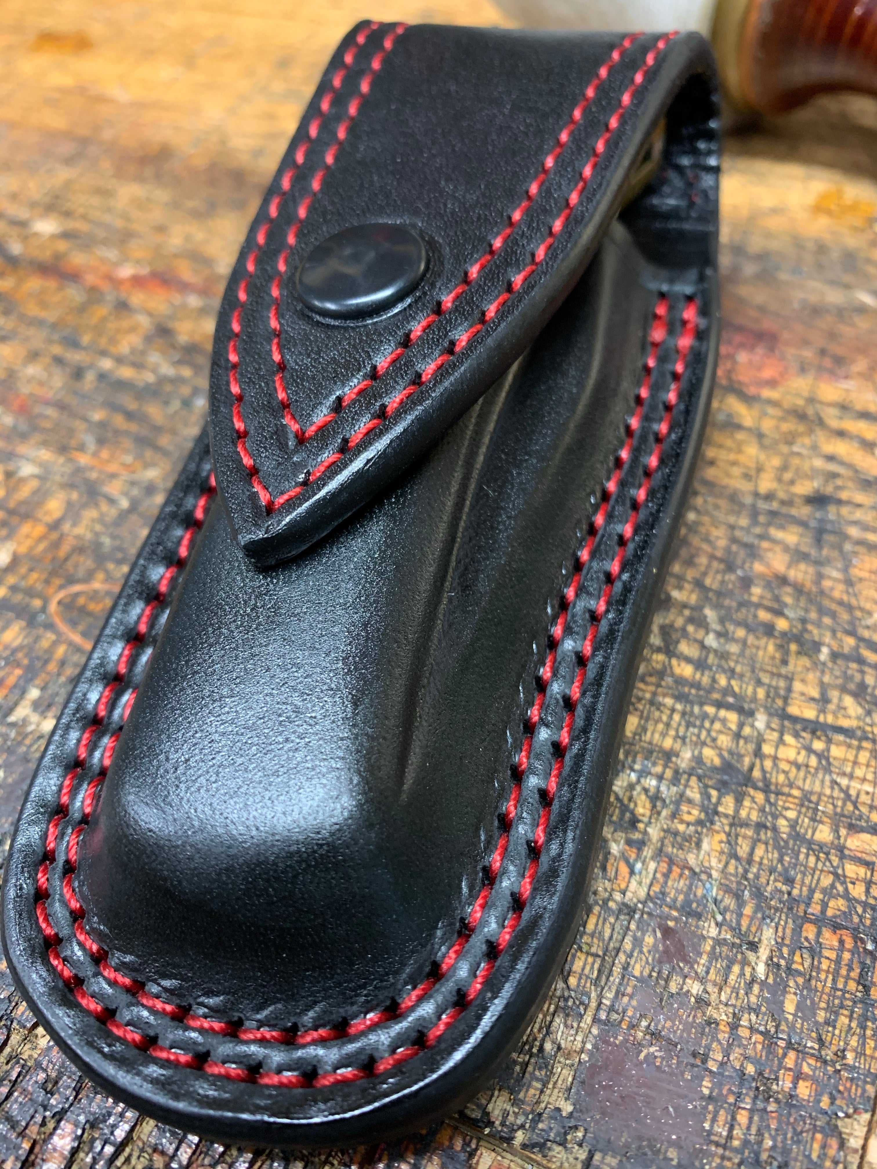Sheath --- Leather - Natural - (6.5 x 1.5 blades)
